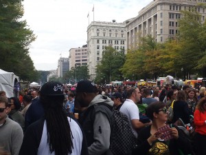 Crowd at Taste Of DC.