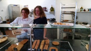 Chef Argiro Barbarigou & Alfa's Katerina Serving up Goodies!